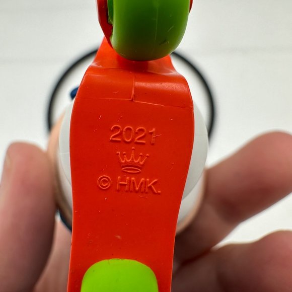 Hallmark Keepsake Ornament Grandson Scooter 2021 Snowman Scarf Winter Christmas - Picture 8 of 8